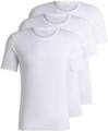 BOSS T-Shirt "Rundhals BOSS ONE" Packung, 3er-Pack, 3 Stk. mit dezentem BOSS