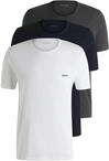 BOSS T-Shirt "Rundhals BOSS ONE" Packung, 3er-Pack, 3 Stk. mit dezentem BOSS