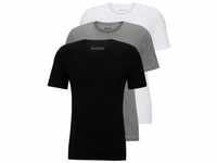 T-Shirt BOSS "T-Shirt Rundhals" Gr. M, bunt (assorted_pre, pack, grau, meliert,