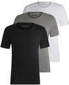 T-Shirt BOSS "Rundhals BOSS ONE", Herren, Gr. M (50), bunt (assorted_pre, pack, grau,