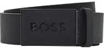 BOSS Lederg&uuml;rtel "Boss Icon-S1 Sz40" mit BOSS-Logo-Pr&auml;gung auf der...