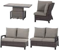 Siena Garden Gartenlounge-Set "Corido" 4 Stk. tlg.