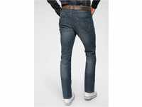 5-Pocket-Jeans TOM TAILOR "MARVIN" Gr. 31, Länge 34, blau (mid stone wash) Herren