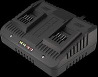 Worx Akku-Ladestation "Dual-Ladeger&auml;t WA3772" 2.000 f&uuml;r alle WORX PowerShare Akkus,