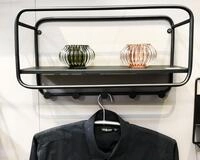 HAKU Garderobenleiste "Flurgarderobe, Garderobe, Garderobenhaken, Garderobenleiste,"