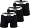 Boxershorts BOSS "Boxershort BoxerBr 3P Power 3er Pack", Herren, Gr. M, schwarz