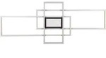TRIO LEUCHTEN LED Deckenleuchte "Irvine", braun (messing matt), 1, H: 6,5cm, 1 Stk.,
