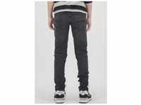 Stretch-Jeans GARCIA Gr. 170, N-Gr, grau (grey, denim) Jungen Jeans