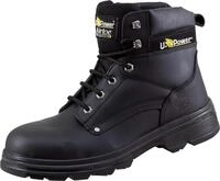 Sicherheitsschuh U-POWER "Track S3" Gr. 43, schwarz, 43, Obermaterial: 50% Rindsleder