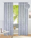 OTTO home Gardine "Anna" Kr&auml;uselband 1 Stk. tlg. Viskose, Polyester,...