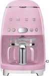 Smeg Filterkaffeemaschine "DCF02PKEU" 1,25 l Kaffeekanne Papierfilter 