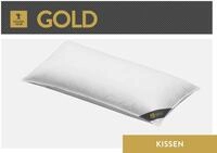 SPESSARTTRAUM 3-Kammer-Kopfkissen "Gold" F&uuml;llung: Au&szlig;en: 90% G&auml;nsedaunen, 10%