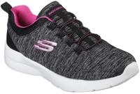 Slip-On Sneaker SKECHERS "DYNAMIGHT 2.0-IN A FLASH", Damen, Gr. 37, schwarz (schwarz,