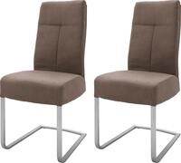 MCA furniture Freischwinger "Talena" (Set) 2 Stk.Stuhl belastbar bis 120 Kg