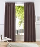OTTO home Vorhang "Raja, Gardinen mit Kr&auml;uselband, blickdicht, Wohnzimmer,