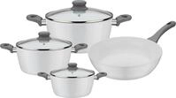 GSW Topf-Set "Fiona" Set, je 1 Kochtopf &Oslash; 16/20/24 cm, 1x Schmorpfanne &Oslash; 24 cm, 7