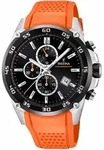 Chronograph FESTINA "The Originals", orange, Armbanduhren, Herren, Chronograph,