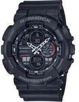 Chronograph CASIO G-SHOCK, schwarz (schwarz, rot), Armbanduhren, Herren, Chronograph,