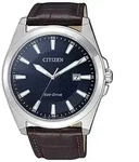 Solaruhr CITIZEN, braun (dunkelbraun), Armbanduhren, Herren, Armbanduhr, Herrenuhr,