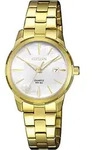 Quarzuhr CITIZEN, gold (goldfarben, perlmuttfarben), Armbanduhren, Damen, Quarzuhr,