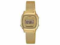 Chronograph CASIO COLLECTION "LA670WEMY-9EF" Armbanduhren goldfarben Damen Quarzuhren