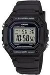 Chronograph, schwarz (schwarz, schwarz), CASIO TIMELESS COLLECTION, Armbanduhren,