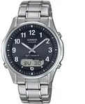 Funkchronograph CASIO FUNK "LCW-M100TSE-1A2ER", silber (titansilberfarben),