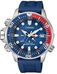 Taucheruhr CITIZEN "Promaster Eco-Drive Aqualand 200m", blau, Armbanduhren, Herren,
