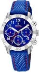 Chronograph FESTINA "Junior Collection", blau, Armbanduhren, Kinder, Chronograph,