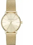 Quarzuhr ARMANI EXCHANGE, gold (goldfarben), Armbanduhren, Damen, Quarzuhr,