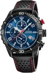 Chronograph FESTINA, schwarz (schwarz, dunkelblau), Armbanduhren, Herren,
