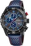Chronograph FESTINA, blau (dunkelblau, anthrazit), Armbanduhren, Herren, Chronograph,