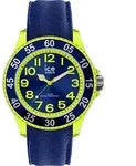 Quarzuhr ICE-WATCH "ICE cartoon - Small - 3H", blau (dunkelblau, neongelb),