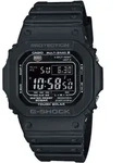 Funkchronograph CASIO G-SHOCK, schwarz (schwarz, schwarz), Armbanduhren, Herren,
