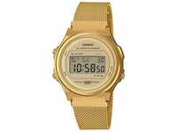 Chronograph CASIO VINTAGE Armbanduhren goldfarben, gelbgoldfarben, grau Herren Uhren