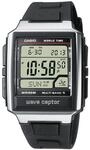 Funkchronograph CASIO FUNK, schwarz, Armbanduhren, Herren, Quarzuhr, Armbanduhr