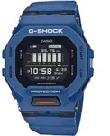 Smartwatch CASIO G-SHOCK "GBD-200", blau (blau, schwarz, blau), Smartwatches, Herren,