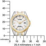 Funkuhr CITIZEN, silber (silberfarben, goldfarben), Armbanduhren, Damen, Funkuhr,