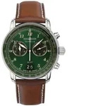 Chronograph ZEPPELIN "LZ 127 Graf Zeppelin Big Date", braun (cognacfarben),