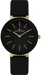 Quarzuhr JACQUES LEMANS "Monaco", schwarz (schwarz, goldfarben), Armbanduhren,...