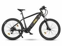 E-Bike JEEP E-BIKES "MHM 7000" E-Bikes Gr. 48 cm, 27,5 Zoll (69,85 cm), schwarz