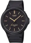 Quarzuhr, schwarz (schwarz, goldfarben), CASIO TIMELESS COLLECTION, Armbanduhren,
