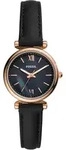 Quarzuhr FOSSIL "CARLIE MINI", schwarz, Armbanduhren, Damen, Quarzuhr, Armbanduhr,