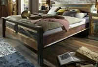SIT Massivholzbett "RIVERBOAT aus Altholz im Vintage- & Shabby-Chic-Look" Aus