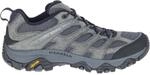 Wanderschuh MERRELL "MOAB 3", Herren, Gr. 46, grau (granite v2), Leder, Textil,