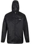 Funktionsjacke REGATTA "Pack It III", Herren, Gr. XL, schwarz, Obermaterial: 100%