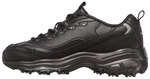 Sneaker SKECHERS "D ́Lites-Fresh Start", Damen, Gr. 39, schwarz, Leder,...