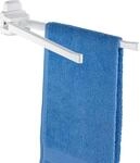 WENKO Handtuchhalter "Pure" inkl. Schrauben und D&uuml;bel