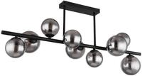 GLOBO LIGHTING LED Deckenleuchte "RIHA", schwarz (schwarz matt), 1 Stk., Leuchten,