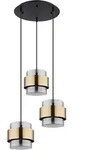 GLOBO LIGHTING Pendelleuchte "MILLEY", schwarz (schwarz matt), 1 Stk., Leuchten,